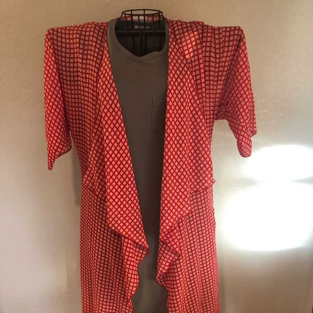 Lularoe kimono and dress